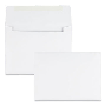 Quality Park™ Greeting Card-invitation Envelope, A-6, Square Flap, Gummed Closure, 4.75 X 6.5, White, 500-box freeshipping - TVN Wholesale